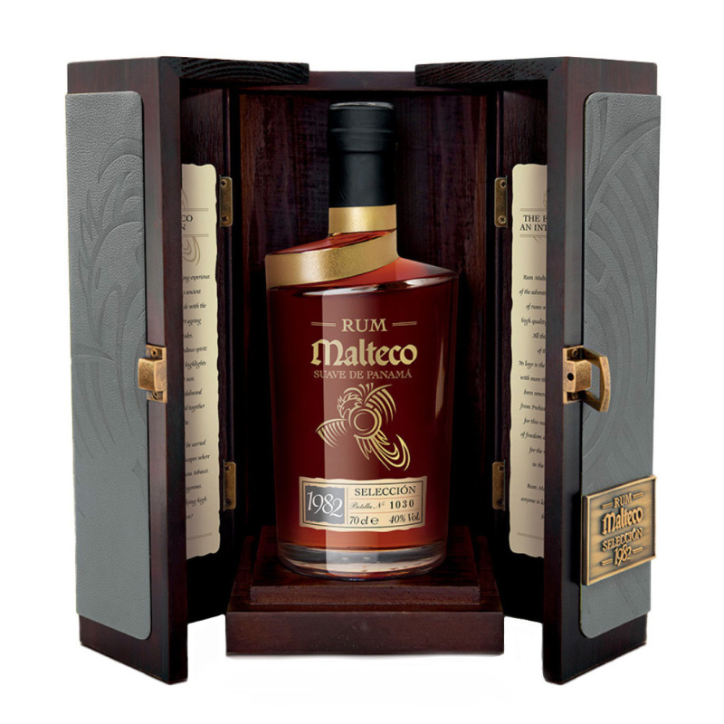 Malteco Seleccion 1982 40% 0,7l (dřevěný box)