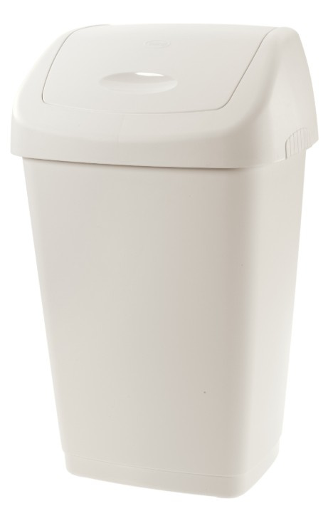 Tontarelli Odpadkový koš AURORA Swing Bin bílýá 31 x 25 x 52 cm, 25 l