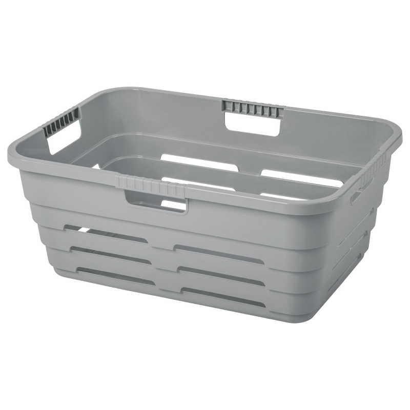 Tontarelli Koš na prádlo Maya seversky šedý 33,5 l