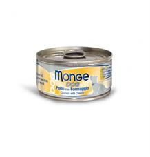 MONGE DOG NATURAL pro psy 95g kuřecí maso s hovězím