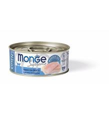 MONGE SUPREME KITTEN tuňák a pražma pro kočky 80g