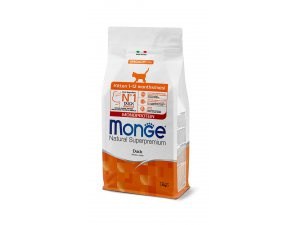 MONGE Cat Monoprotein KITTEN kachna 1,5kg