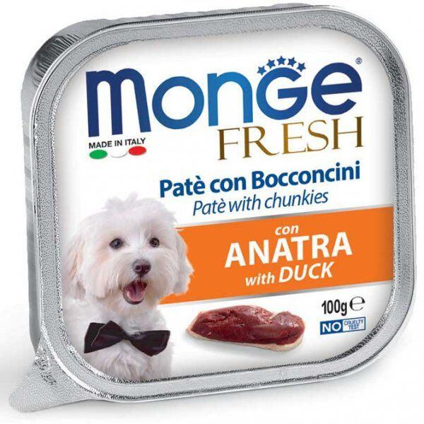 MONGE FRESH Dog kachna 100g/32ks
