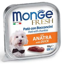 MONGE FRESH Dog kachna 100g/32ks