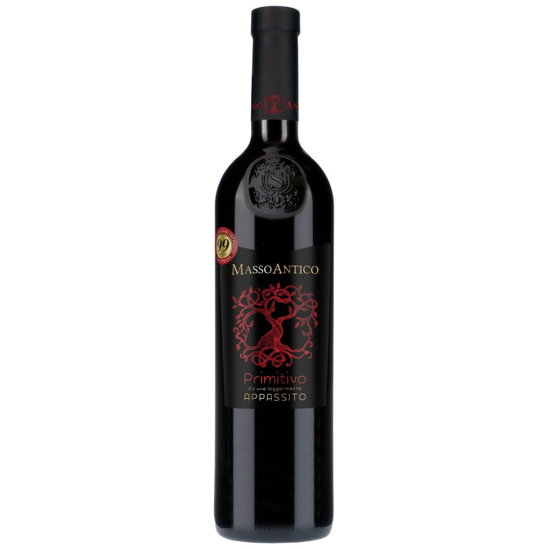 Masso Antico Primitivo IGT Da uve leggermente Appasite