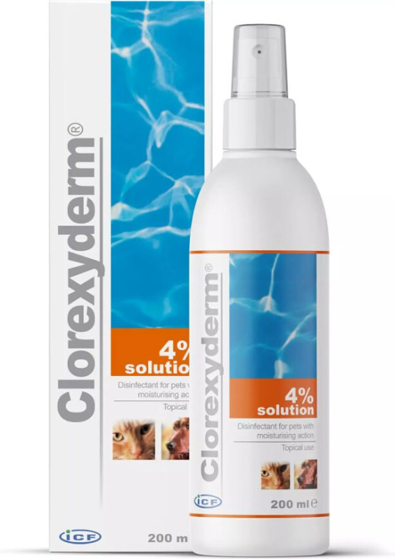 Clorexyderm roztok 4%  200ml