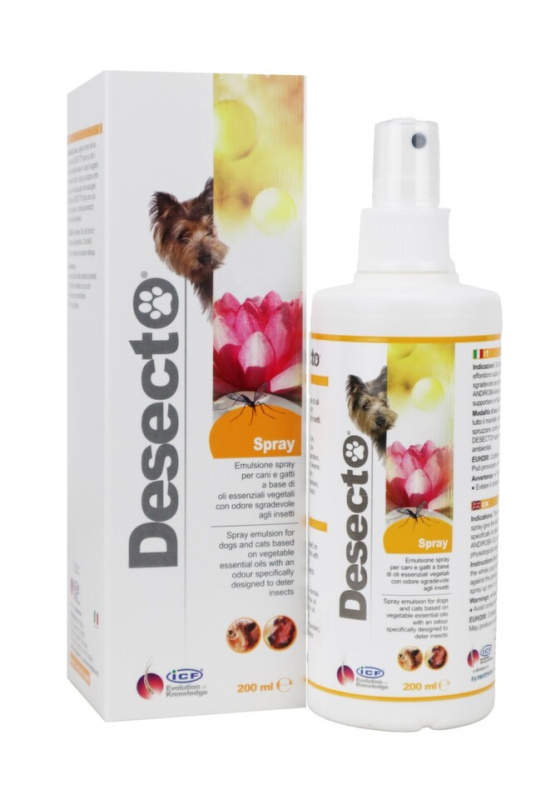 DESECTO Repelentní spray pro psy a kočky 200 ml