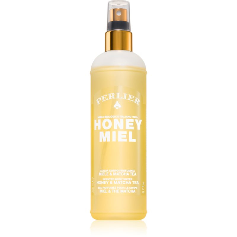 Perlier Honey Miel Honey & Matcha Tea parfémovaný tělový sprej pro ženy 200 ml