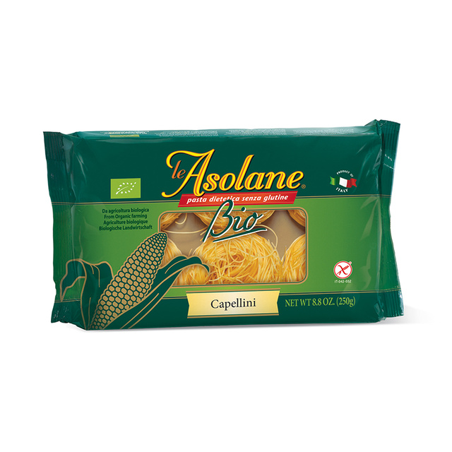 Molino di Ferro Bio Le Asolane Nudle kukuřičné vlasové bezlepkové, 250g