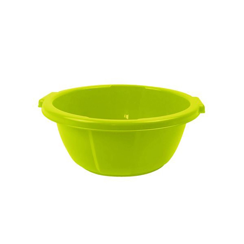 Heidrun Umyvadlo kulaté s úchyty, plast, různé barvy, 4 l, pr. 29 x 11 cm