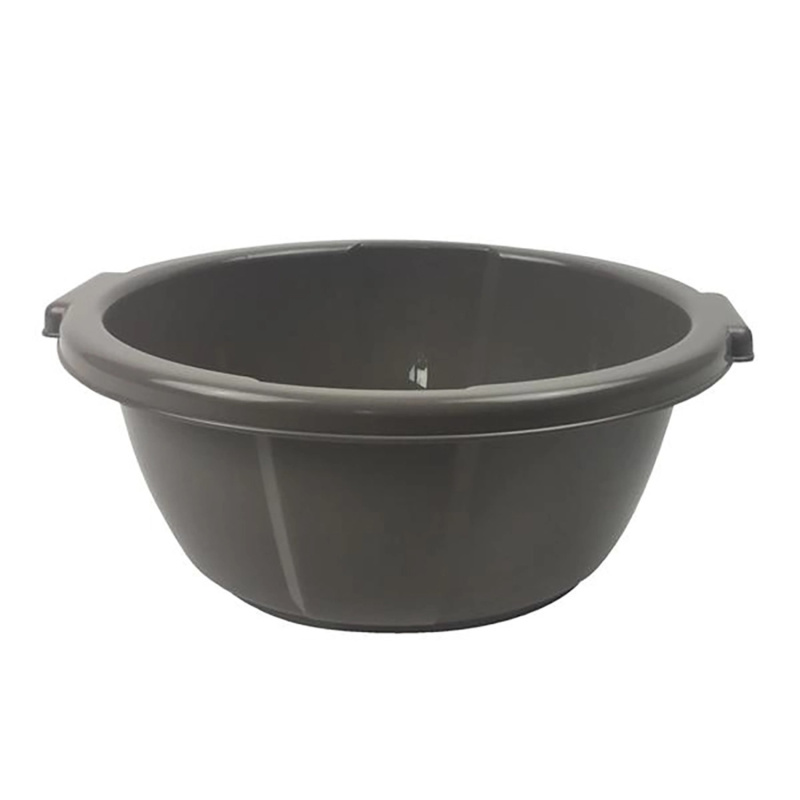 Heidrun Umyvadlo kulaté s úchyty, plast, různé barvy, 8 l, pr. 38 x 13 cm