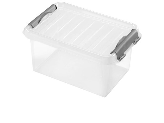 Heidrun Box úložný s víkem 4l, plast, 27,5x18,5x13 cm