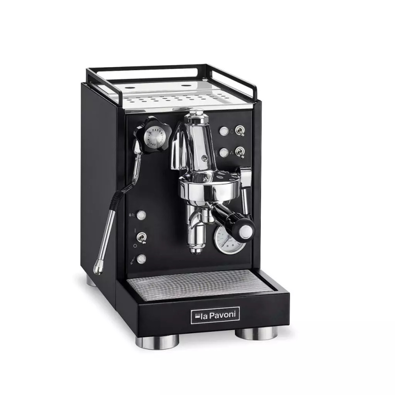 La Pavoni Pákový kávovar Mini Cellini, černá LPSMCB01EU