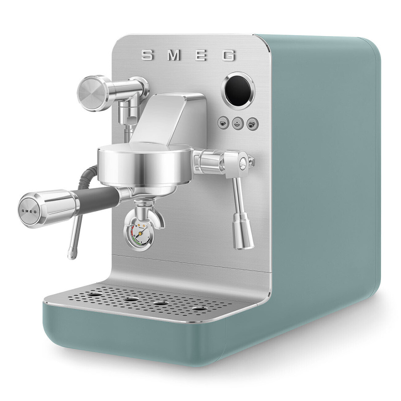 Smeg Ruční pákový kávovar Minipro espresso EMC02, smaragdově zelená EMC02EGMEU