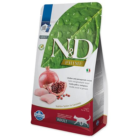 N&D PRIME CAT Adult Chicken & Pomegranate  1,5 kg