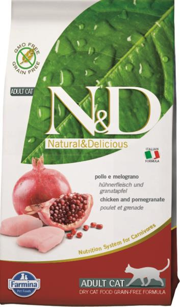N&D PRIME CAT Adult Chicken & Pomegranate  1,5 kg