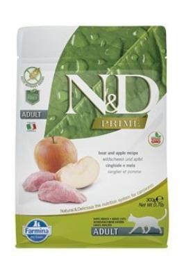 N&D PRIME CAT Adult Boar & Apple 300 g