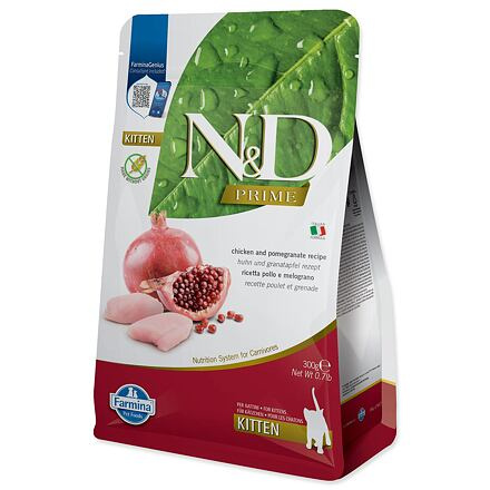 N&D PRIME CAT KITTEN Chicken & Pomegranate 300 g