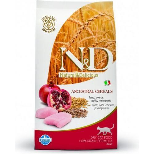 N&D LG CAT Adult Chicken & Pomegranate 300 g