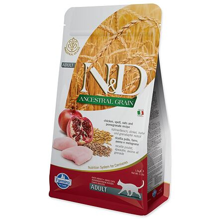 N&D LG CAT Adult Chicken & Pomegranate 1,5 kg