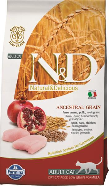 N&D LG CAT Adult Chicken & Pomegranate 1,5 kg