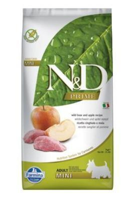 N&D PRIME DOG Adult Mini Boar & Apple  7 kg 