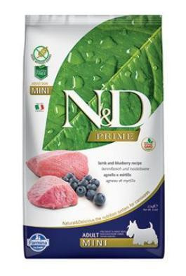 N&D PRIME DOG Adult Mini Lamb & Blueberry 2,5 kg