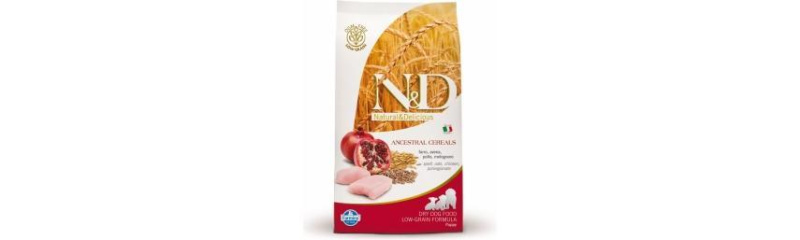 N&D LG DOG Puppy Mini Chicken & Pomegr 2,5 kg