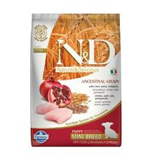 N&D LG DOG Puppy Mini Chicken & Pomegr 2,5 kg