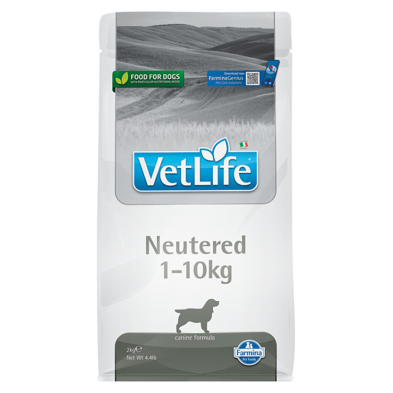 Vet Life Natural DOG Neutered 1-10kg 2 kg