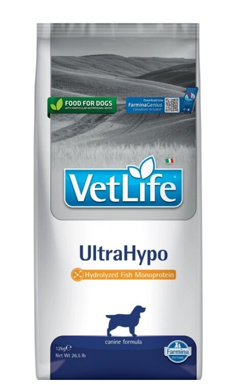 Vet Life Natural DOG Ultrahypo 12 kg