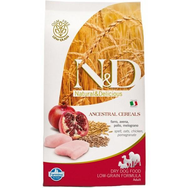 N&D LG DOG Light M/L Chicken&Pomegranate 12 kg
