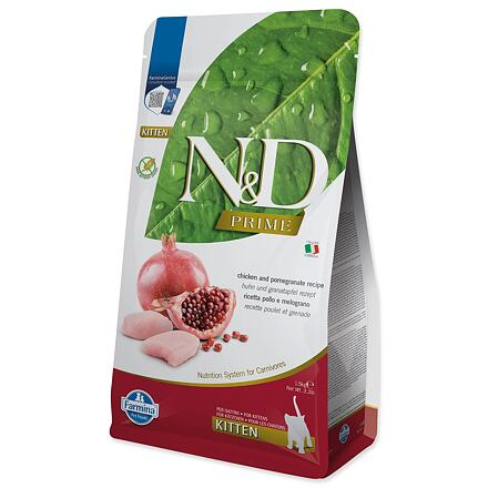 N&D PRIME CAT KITTEN Chicken & Pomegranate 1,5 kg