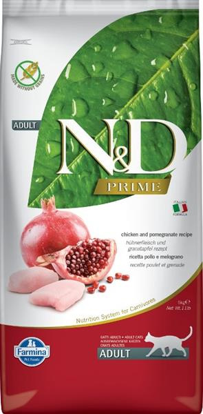 N&D PRIME CAT Adult Chicken & Pomegranate  5 kg 