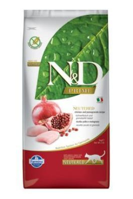 N&D PRIME CAT Neutered Chicken&Pomegranate 5 kg