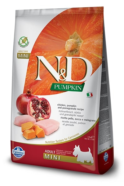 N&D Pumpkin DOG Adult Mini Chicken&Pomegranate 800 g