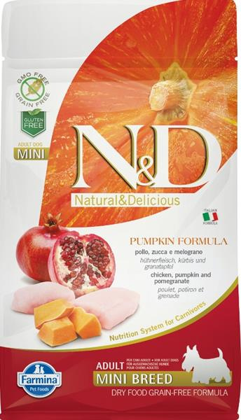 N&D Pumpkin DOG Adult Mini Chicken&Pomegranate 800 g