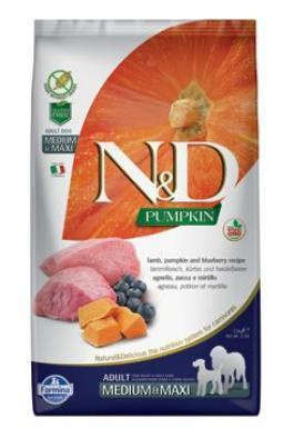 N&D Pumpkin DOG Adult Mini Lamb & Blueberry 800 g