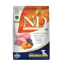 N&D Pumpkin DOG Puppy Mini Lamb & Blueberry 7 kg 