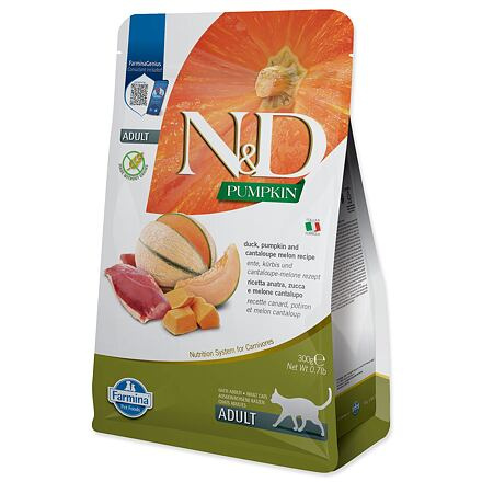 N&D GF Pumpkin CAT Duck & Cantaloupe melon 300g
