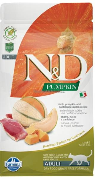 N&D GF Pumpkin CAT Duck & Cantaloupe melon 300g