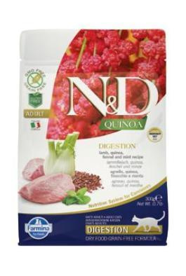 N&D GF Quinoa CAT Digestion Lamb & Fennel 300g