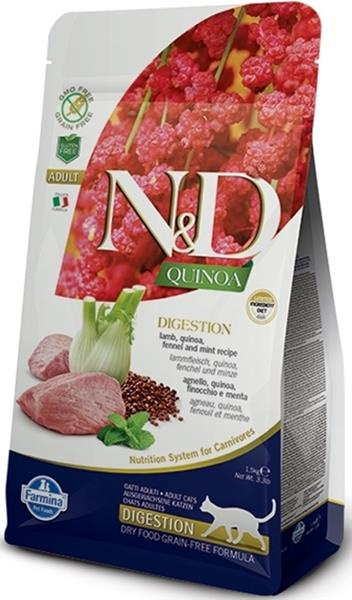 N&D GF Quinoa CAT Digestion Lamb & Fennel 300g