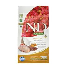 N&D GF Quinoa CAT Skin&Coat Quail & Coconut 1,5 kg