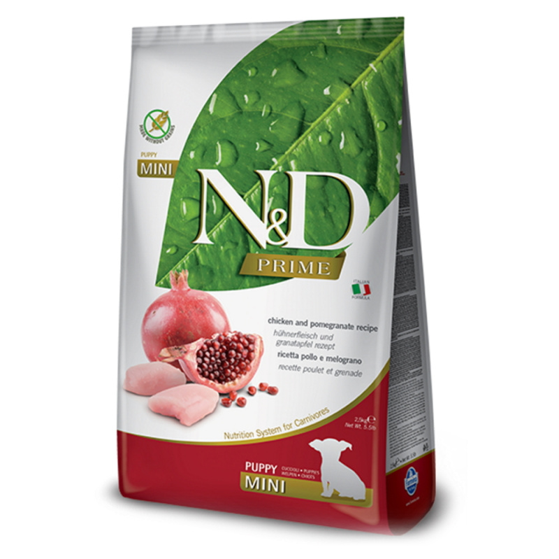 N&D PRIME DOG Puppy Mini Chicken & Pomegranate 2,5 kg