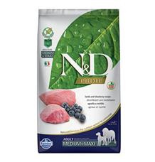 N&D PRIME DOG Adult M/L Lamb & Blueberry 12 kg