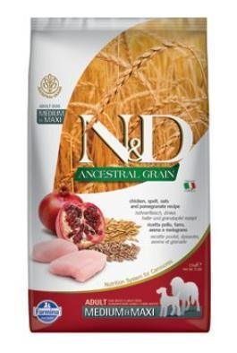 N&D Dog Adult Chicken/Pomegranate Low Grain - 2,5kg