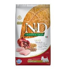 N&D LG DOG Light Mini Chicken & Pomegranate 2,5 kg