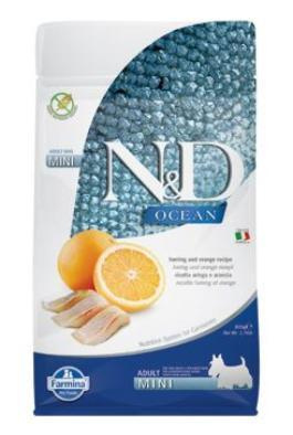 N&D OCEAN DOG Adult Mini Herring & Orange 800 g