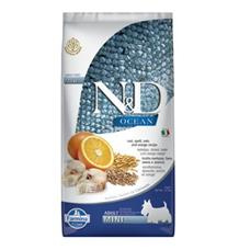 N&D OCEAN DOG LG Adult Mini Codfish & Orange 7 kg 